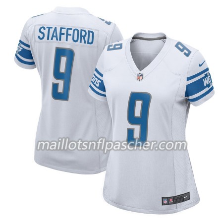 Maillot Detroit Lions Matthew Stafford 9 Nike Blanc - Femme